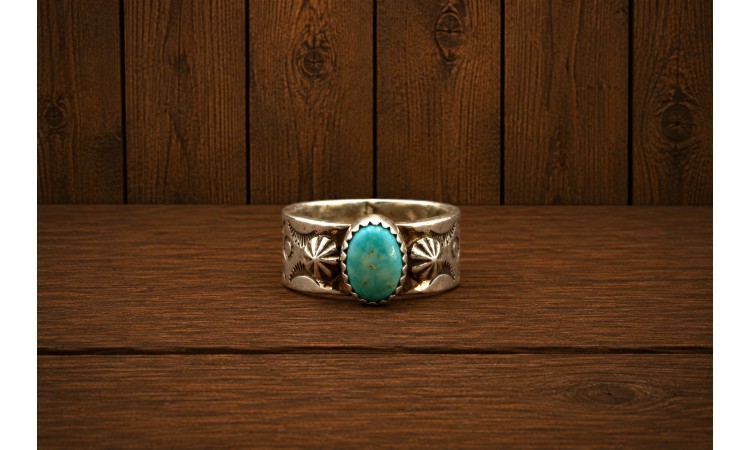 Bague turquoise Kingman