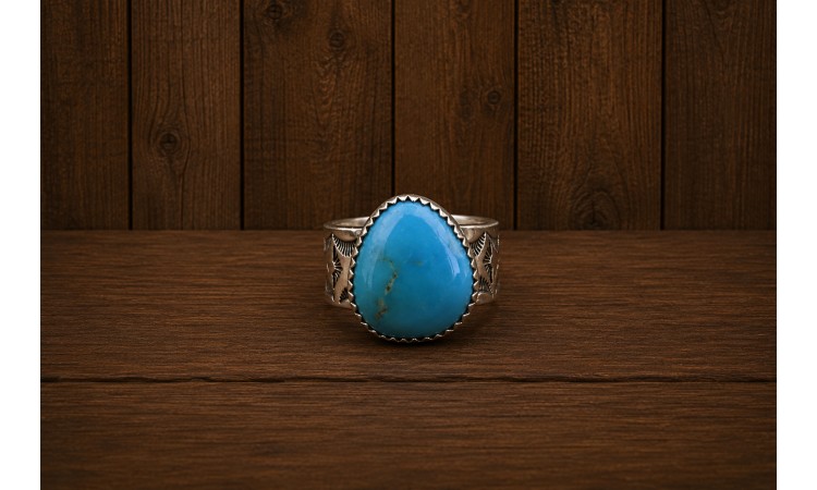 Bague turquoise Kingman