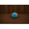 Kingman turquoise ring
