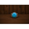 Kingman turquoise ring
