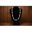 Kingman turquoise and bones Necklace