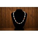 Turquoise spiny oyster and bones Necklace