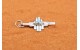 Pendentif croix Zia et turquoise