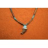 Bear claw and turquoise Necklace