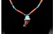 Bear claw and turquoise Necklace