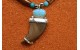 Bear claw and turquoise Necklace