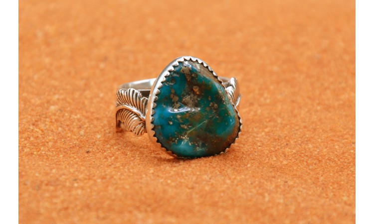 Kingman turquoise Ring