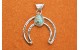 Pendentif Naja turquoise