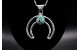 Pendentif Naja turquoise