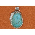 Pendentif turquoise Kingman