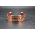 Bracelet cuivre symbole du soleil