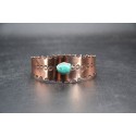 Bracelet cuivre et turquoise Kingman