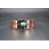 Bracelet cuivre et turquoise Kingman