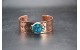 Bracelet cuivre et turquoise Kingman