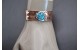 Bracelet cuivre et turquoise Kingman