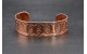 Sun symbol copper bracelet