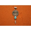 Pendentif quarter dollar Montana