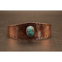 Bracelet cuivre et turquoise