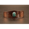 Bracelet cuivre et turquoise