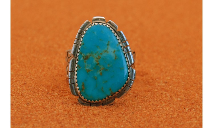 Bague turquoise Royston