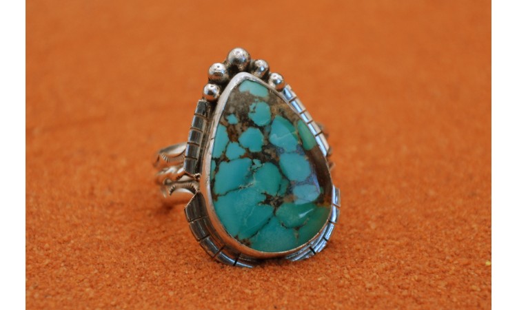 Bague turquoise Royston