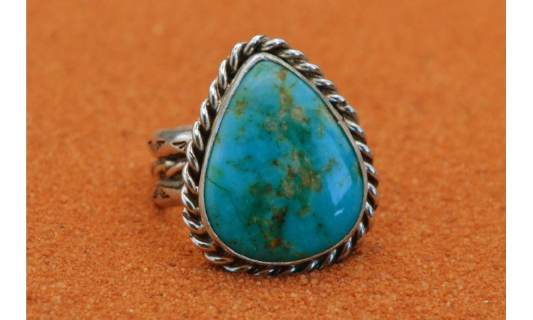 Bague turquoise Royston