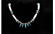 Turquoise and bones Necklace