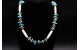 Collier os et turquoises Kingman