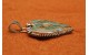 Pendentif jaspe océan
